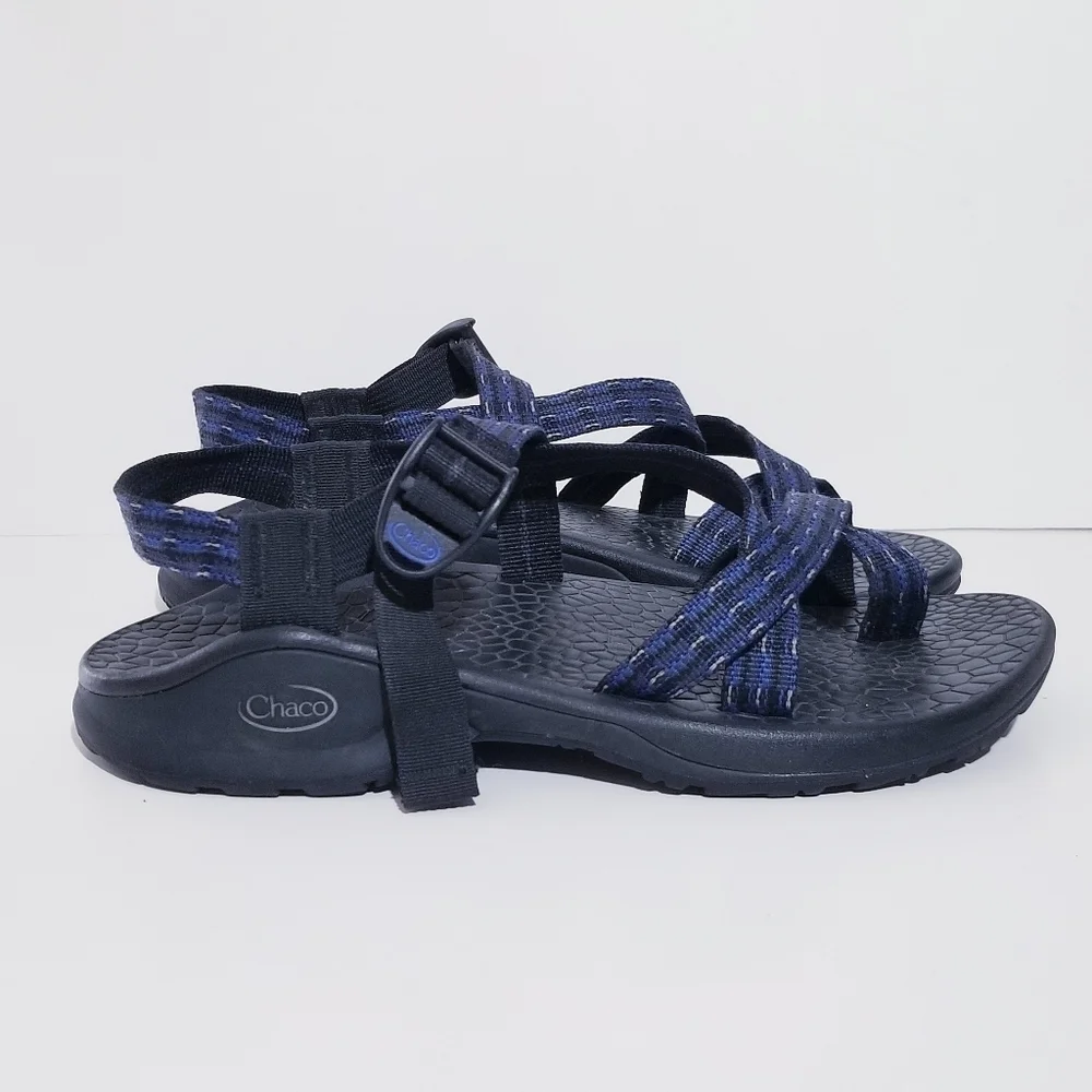 CHACO Blue Uptread Ecotread 2 Sandal V2 Outdoor Hiking Sandals Size 9
